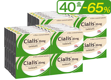 禮來犀利士 Cialis 進口壯陽藥【 40 盒】