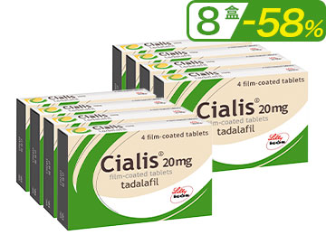 禮來犀利士 Cialis 進口壯陽藥【 8 盒】