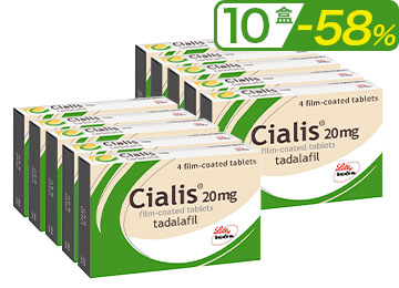 禮來犀利士 Cialis 進口壯陽藥【 10 盒】
