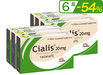 禮來犀利士 Cialis 進口壯陽藥【 6 盒】